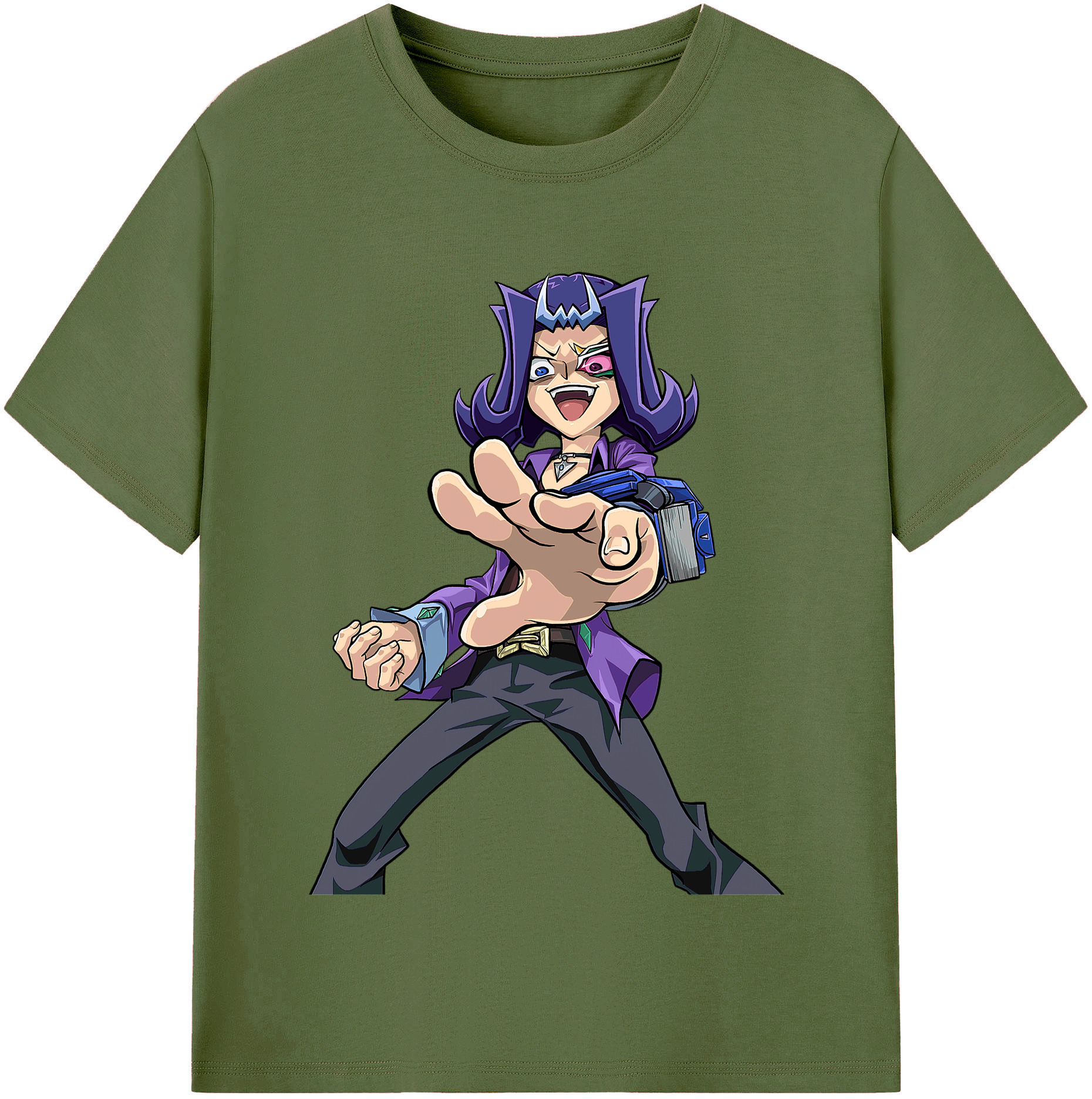（画像用） 遊☆戯☆王 Yu-Gi-Oh! 綿100％半袖Tシャツ（フロントプリント）